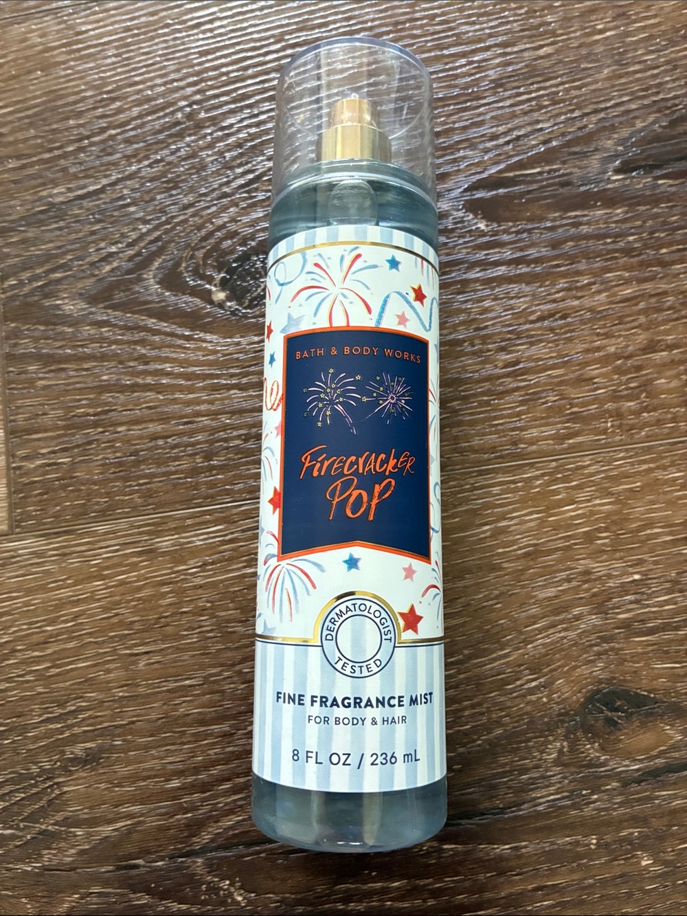 New Bath & body Works Firecracker Pop Fragrance Mist. 8 oz